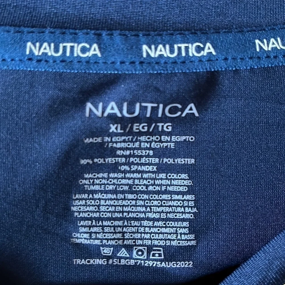 Nautica boys XL lightweight activewear long sleeve shirt - Picture 4 of 4